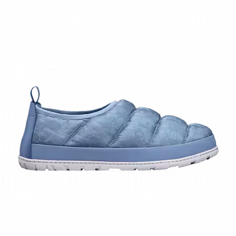 Dior Snow Slipper 'Quilted Dior Oblique - Slate Blue'