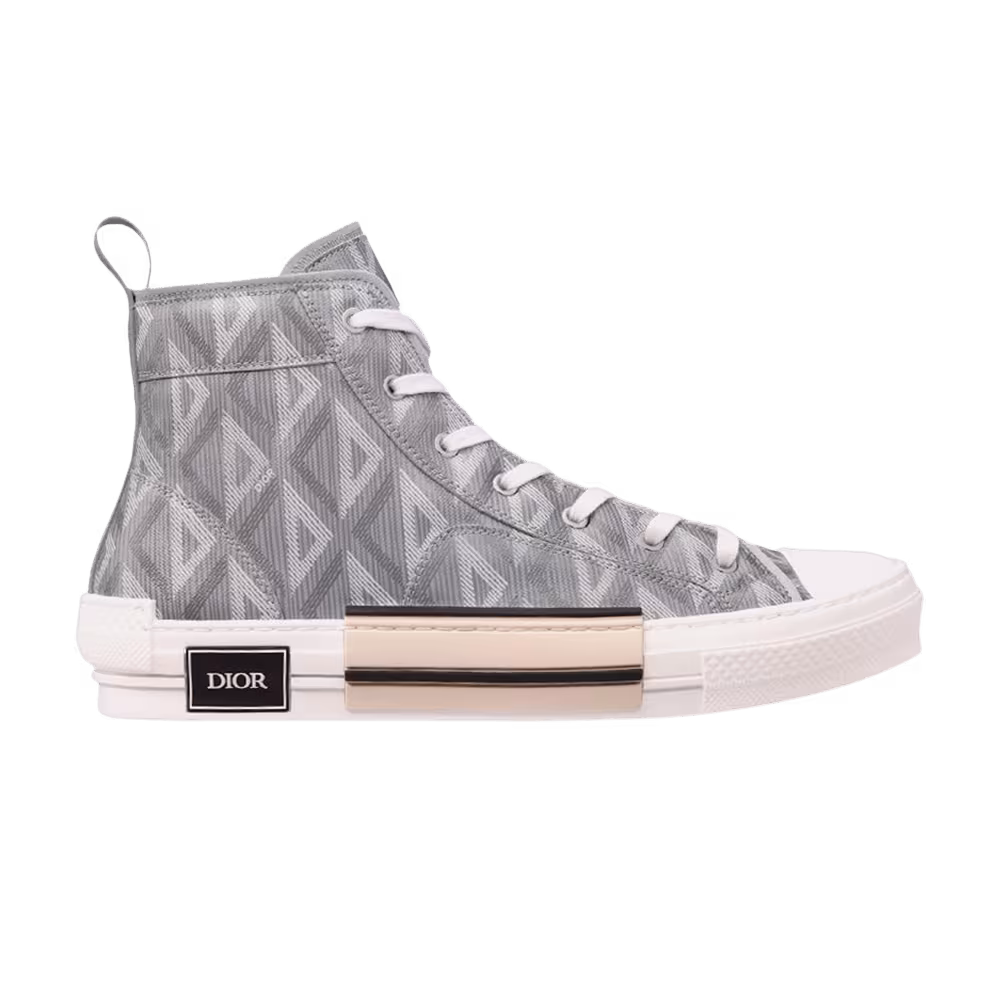 Dior B23 High CD Diamond - Grey White