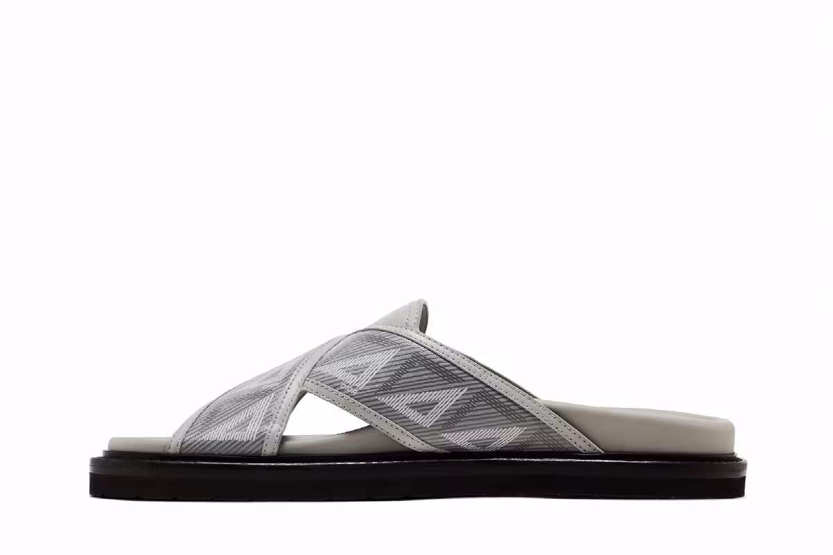 Dior Aqua Sandal CD Diamond - Grey, view 4