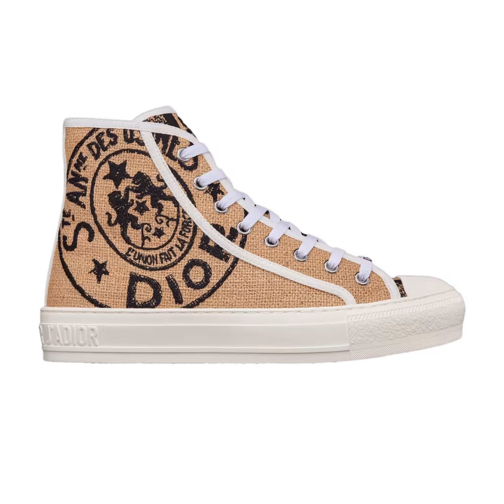Dior Women's Walk'N'Dior High Union Print - Raw Beige