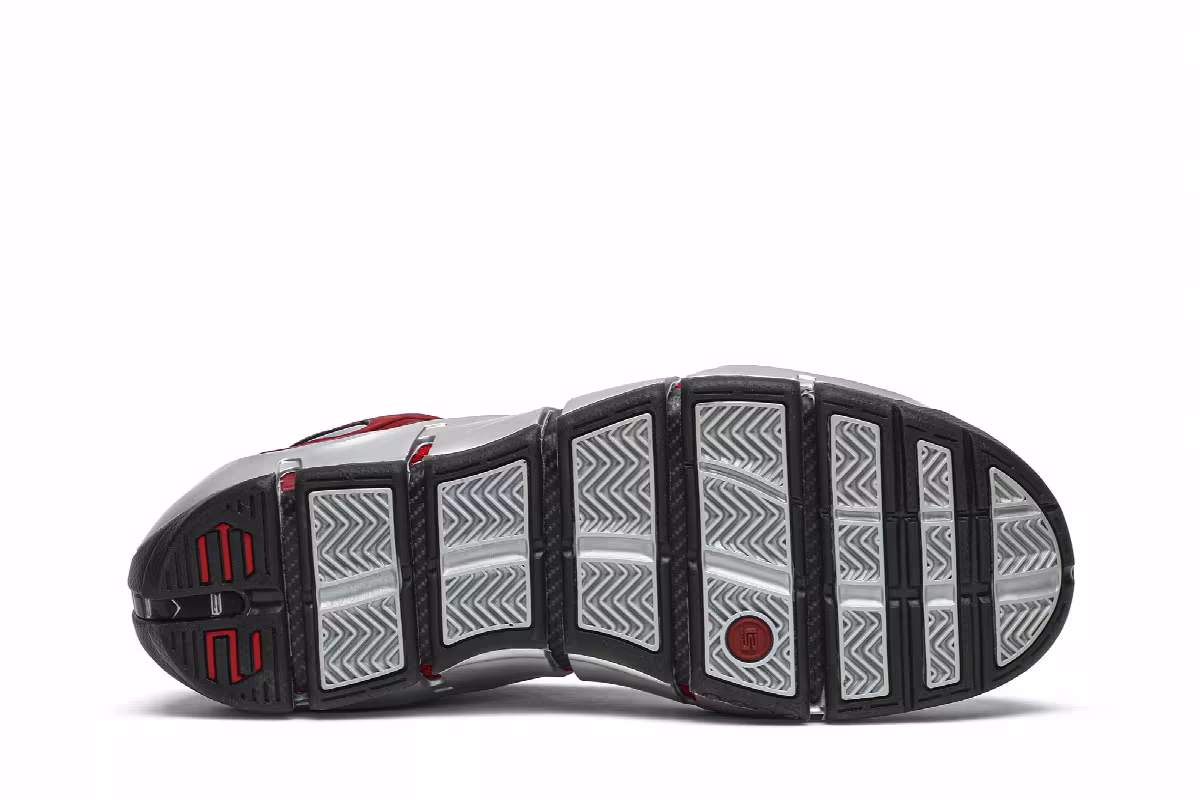 Nike Zoom Lebron 4 Ohio State University Away, view 5