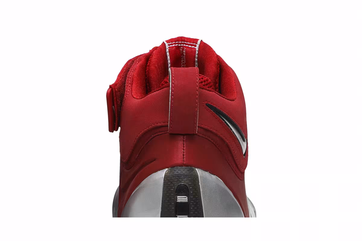 Nike Zoom Lebron 4 Ohio State University Away, view 8