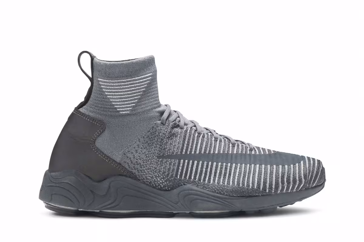 Nike Flyknit Mercurial XI Dark Grey, view 2