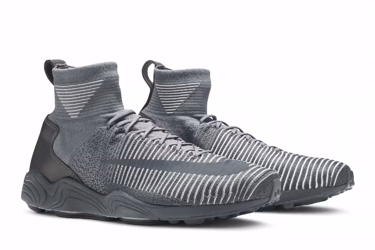 Nike Flyknit Mercurial XI Dark Grey, view 9
