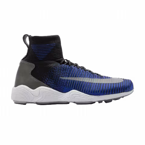 Nike Zoom Mercurial 11 Flyknit 'Black Deep Royal Blue'
