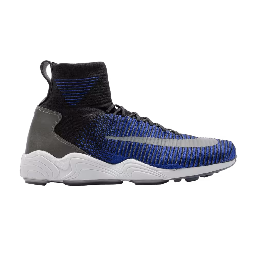 Nike Zoom Mercurial 11 Flyknit Black Deep Royal Blue
