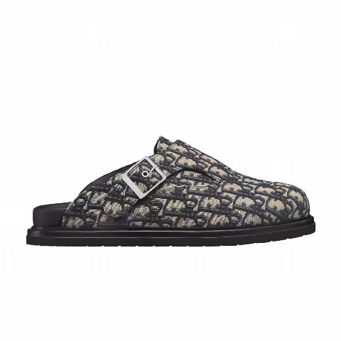 Dior Aqua Mule 'Dior Oblique - Beige Black'