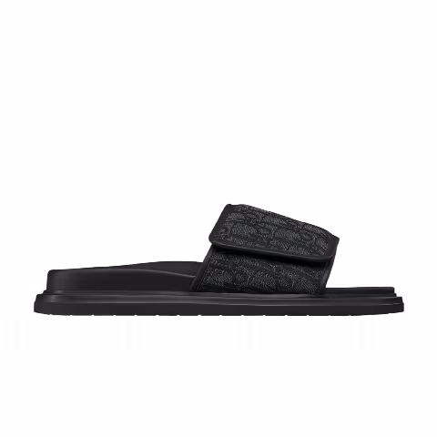 Dior Aqua Sandal 'Dior Oblique - Triple Black'