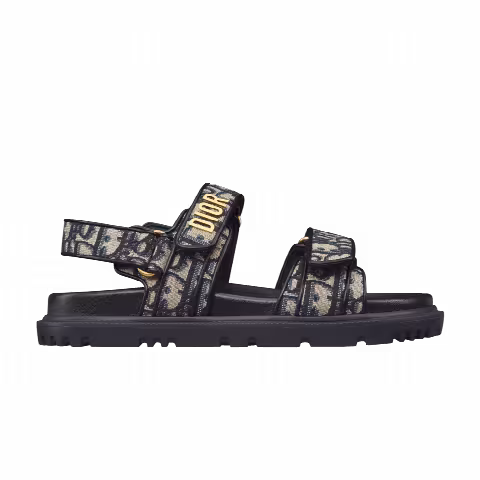 Dior Wmns Dioract Sandal 'Dior Oblique - Deep Blue'