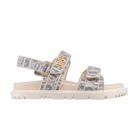 Dior Wmns Dioract Sandal 'Dior Oblique - Chambray Blue'