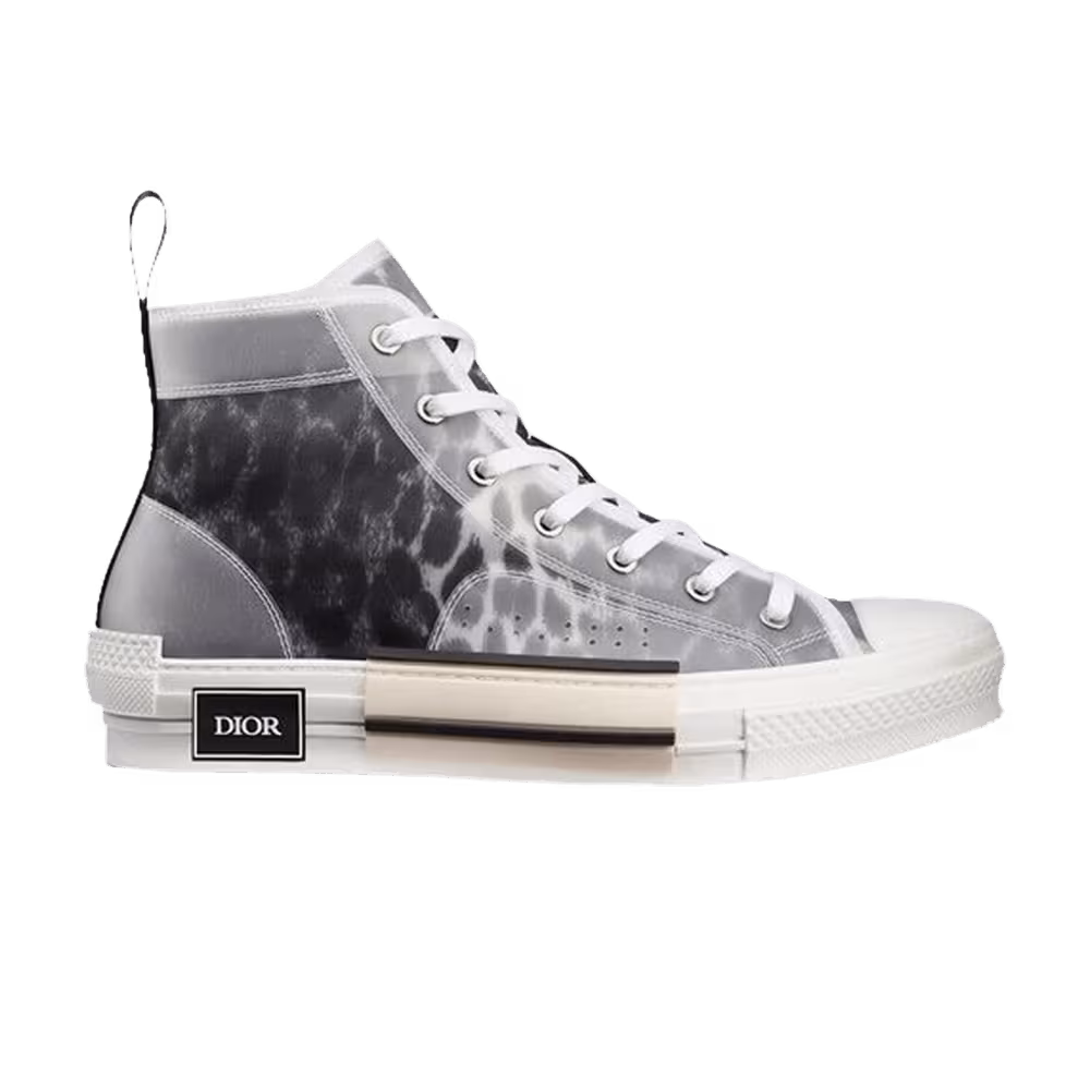 Dior B23 High Grey Leopard