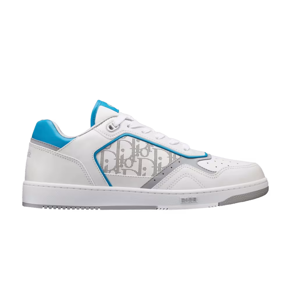 Dior B27 Low Dior Oblique Galaxy - White Light Blue