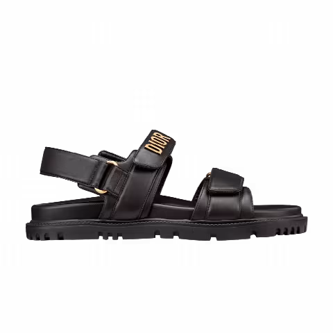 Dior Wmns Dioract Sandal 'Black Gold'