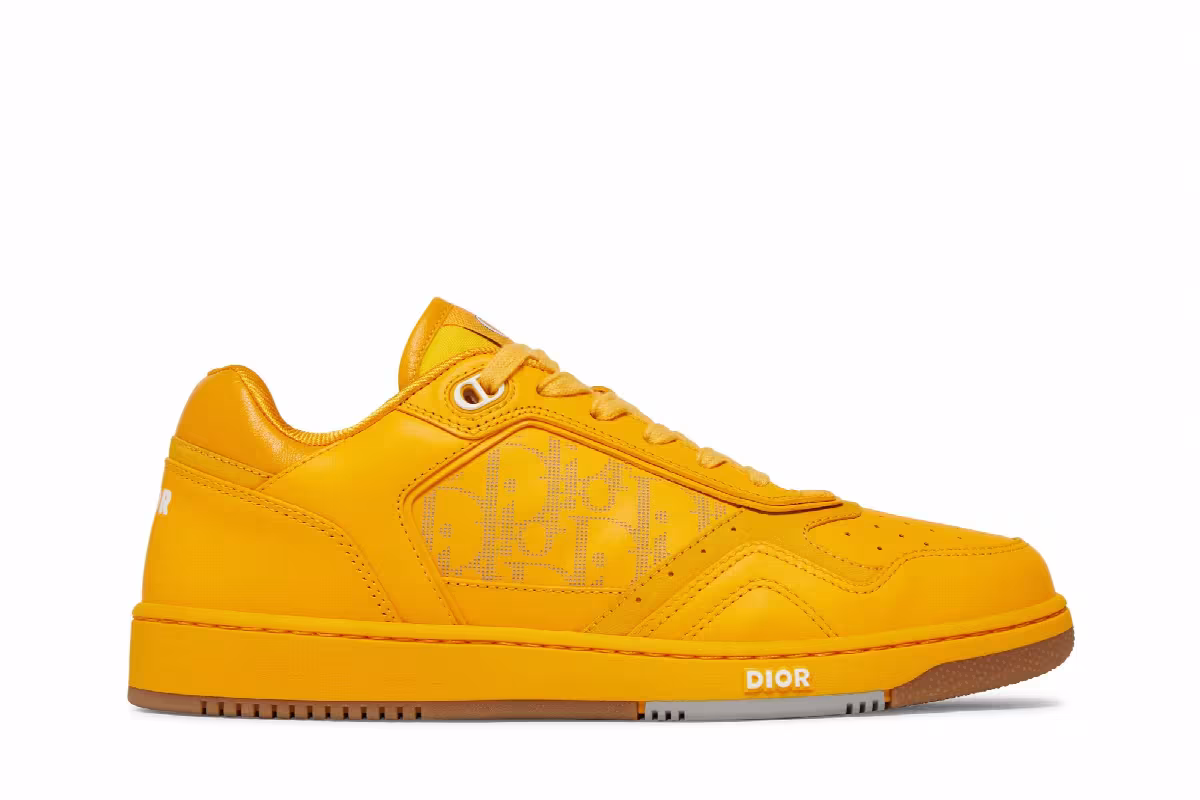Dior B27 Low Dior Oblique - World Tour Yellow, view 2