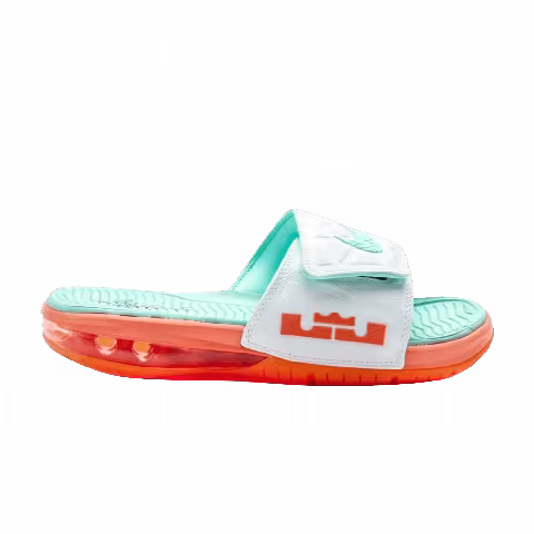 Nike Air LeBron Slide 4 Elite 'Bleached Turquoise Crimson'