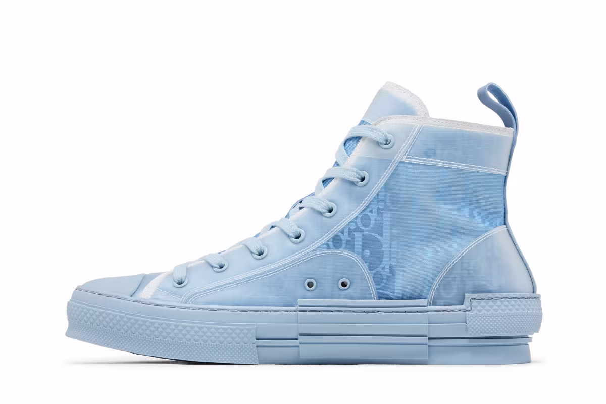 Daniel Arsham x Dior B23 High Dior Oblique - Light Blue, view 4