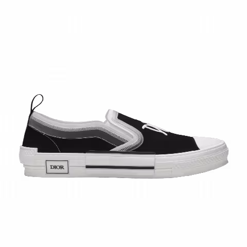Shawn Stussy x Dior B23 Slip-On 'Black'