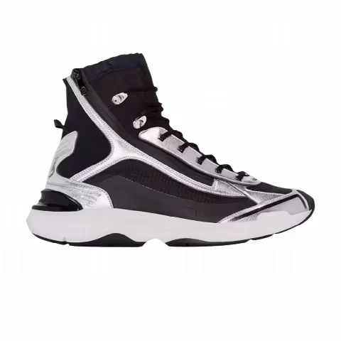 Hajime Sorayama x Dior B24 Runtek High 'Silver Black'