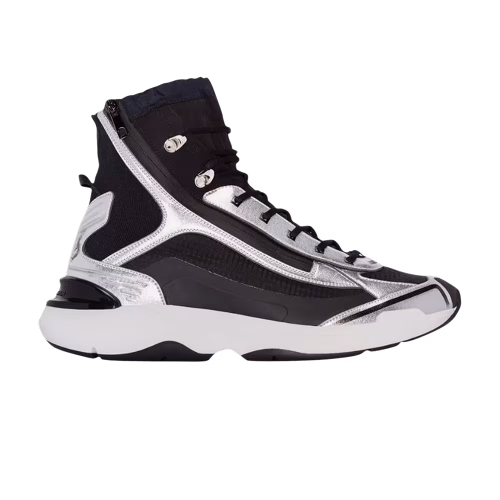 Hajime Sorayama x Dior B24 Runtek High Silver Black