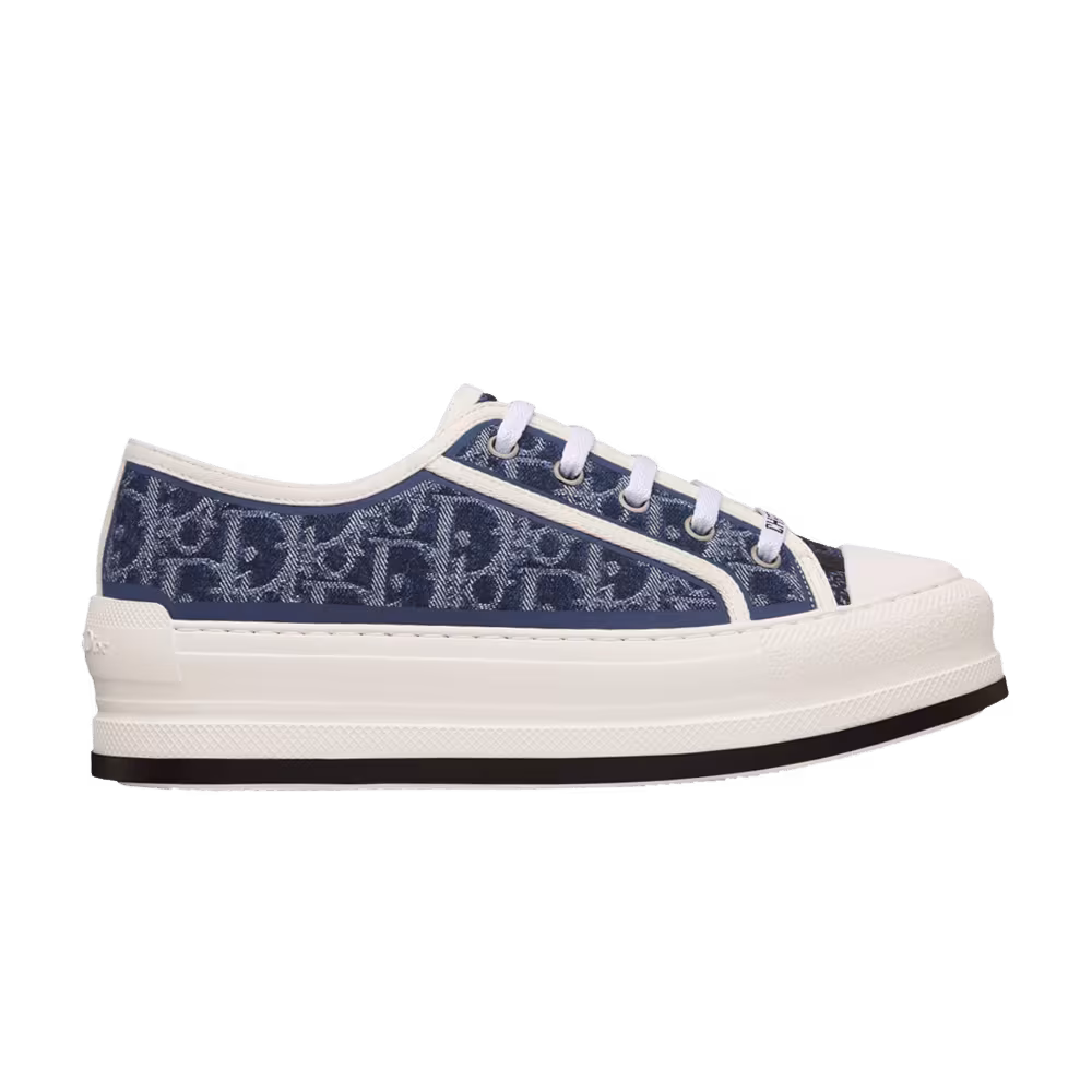 Dior Women's Walk'n'Dior Platform Blue Stonewashed Denim