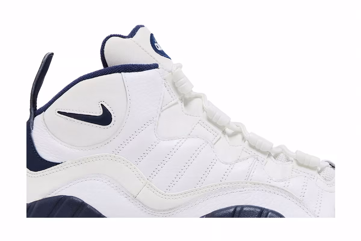 Nike Air Max Sensation White Navy, view 3