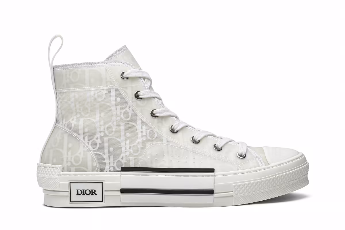 Dior B23 High Dior Oblique - White, view 2