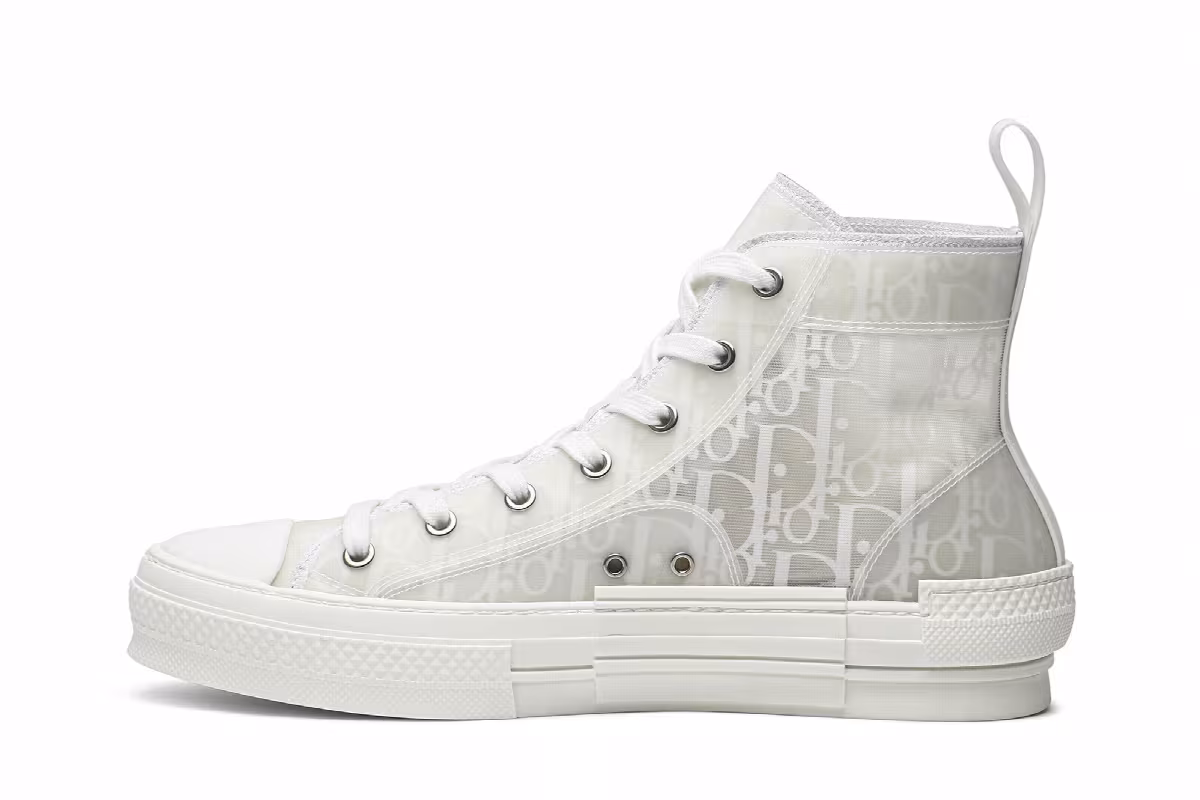 Dior B23 High Dior Oblique - White, view 4