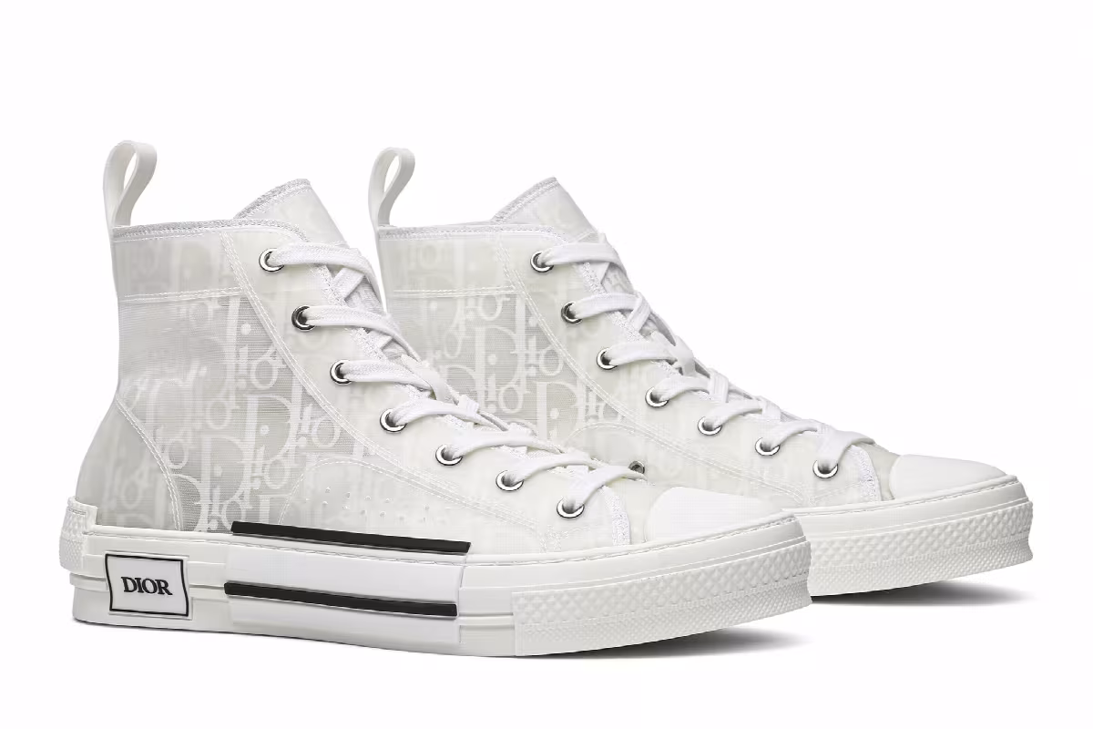 Dior B23 High Dior Oblique - White, view 9