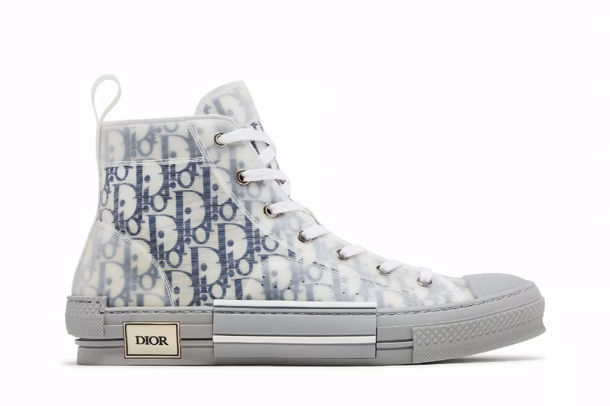 Dior B23 High Dior Oblique - Blue Grey, view 2