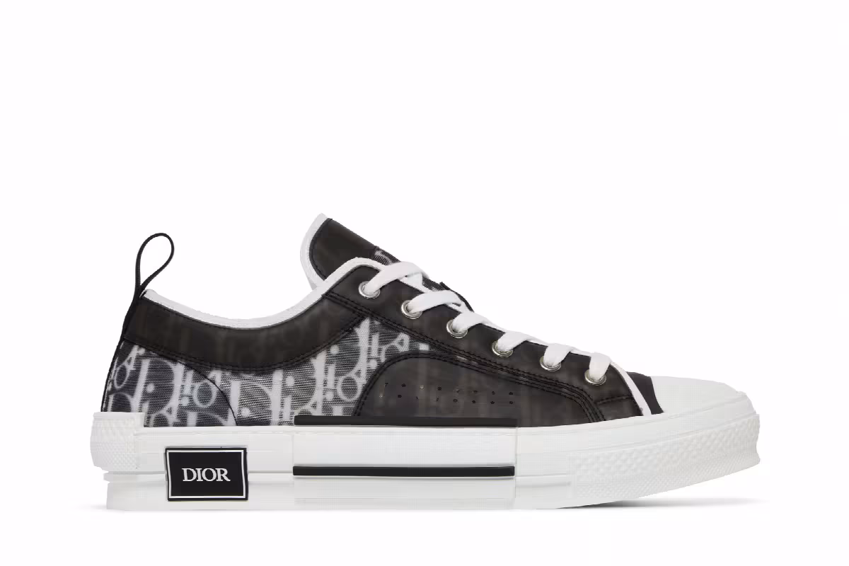 Dior B23 Low Dior Oblique - Charcoal, view 2