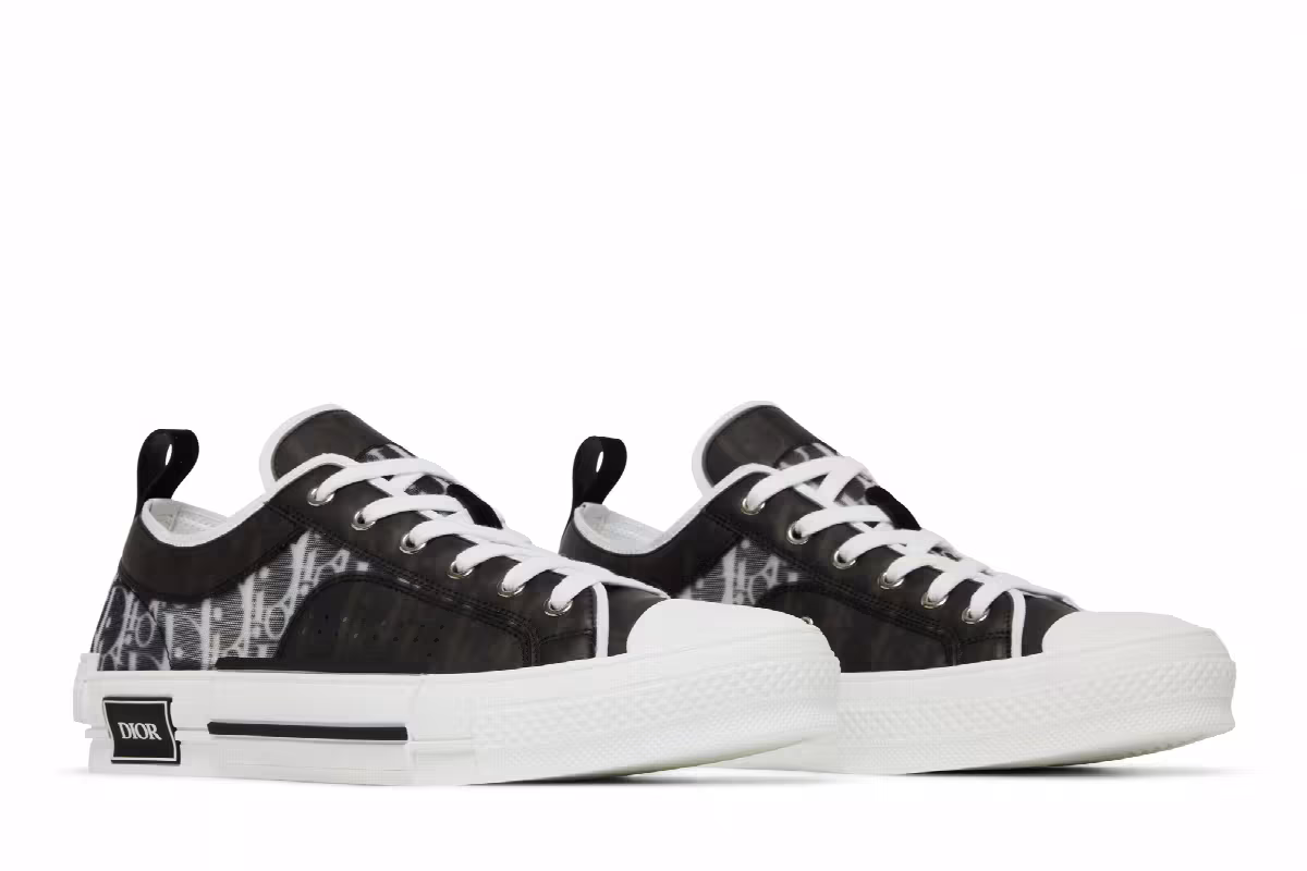 Dior B23 Low Dior Oblique - Charcoal, view 9