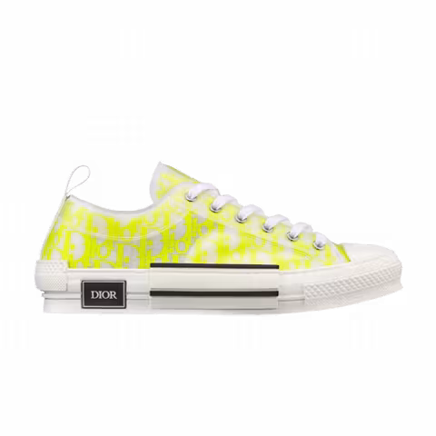 Dior B23 Low 'Dior Oblique - White Yellow'