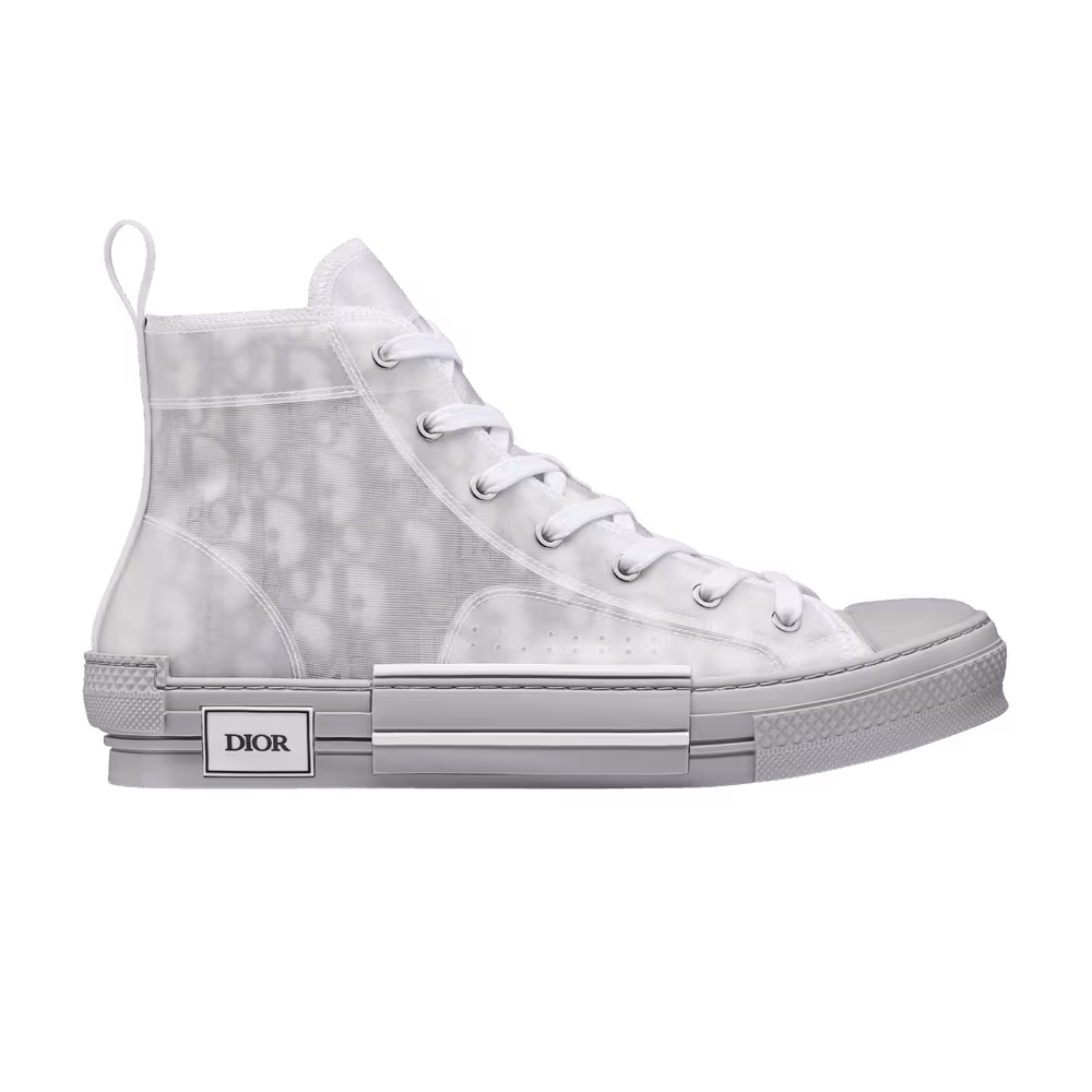 Dior B23 High Dior Oblique - Reflective Grey