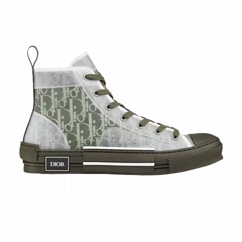Dior B23 High 'Dior Oblique - Olive'