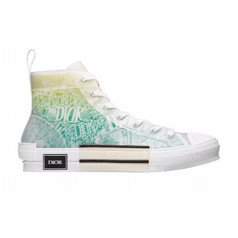 Shawn Stussy x Dior B23 High 'Dior and Shawn Print - Yellow Green'