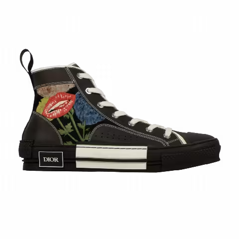 Raymond Pettibon x Dior B23 High 'Lip Flower'