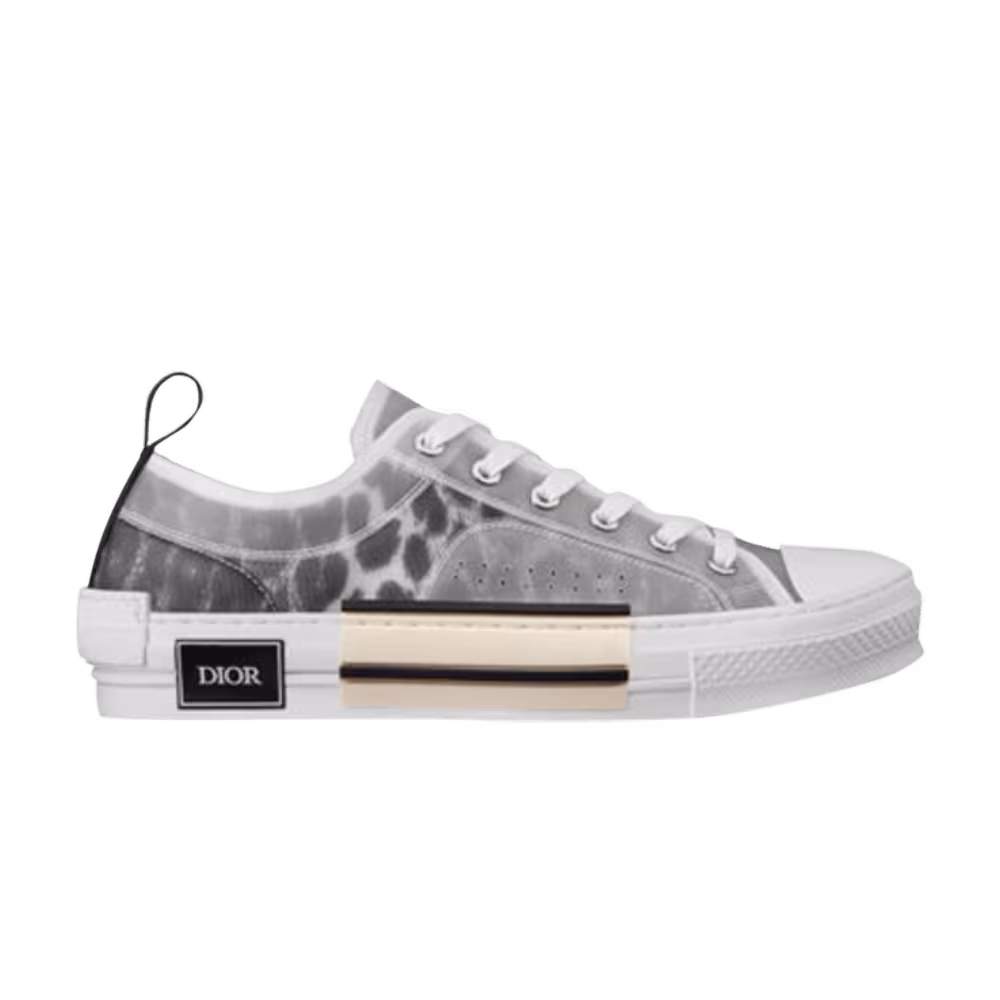 Dior B23 Low Leopard - Grey