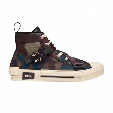 Peter Doig x Dior B23 High 'Brown Camouflage'