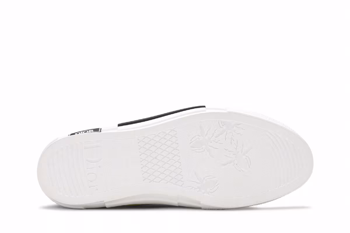Dior B23 High Dior Oblique - White Yellow, view 5