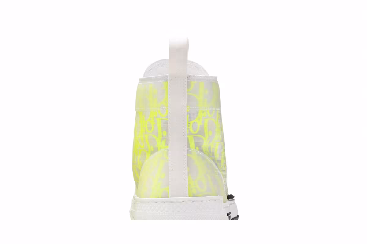 Dior B23 High Dior Oblique - White Yellow, view 8