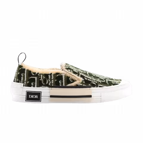 Dior B23 Slip-On 'Dior Oblique Tapestry - Green'