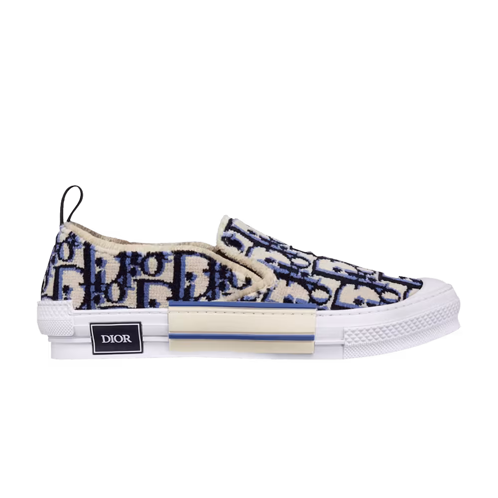 Dior B23 Slip-On Dior Oblique Tapestry - Blue