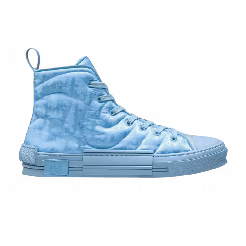 ERL x Dior B23 High 'Blue Quilted Swirl Oblique'