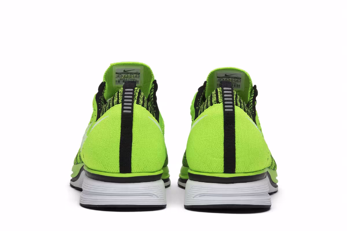 Nike Flyknit Trainer+ Electric Green, view 7