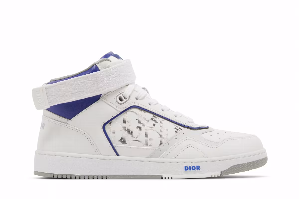 Dior B27 High Dior Oblique - White Purple, view 2
