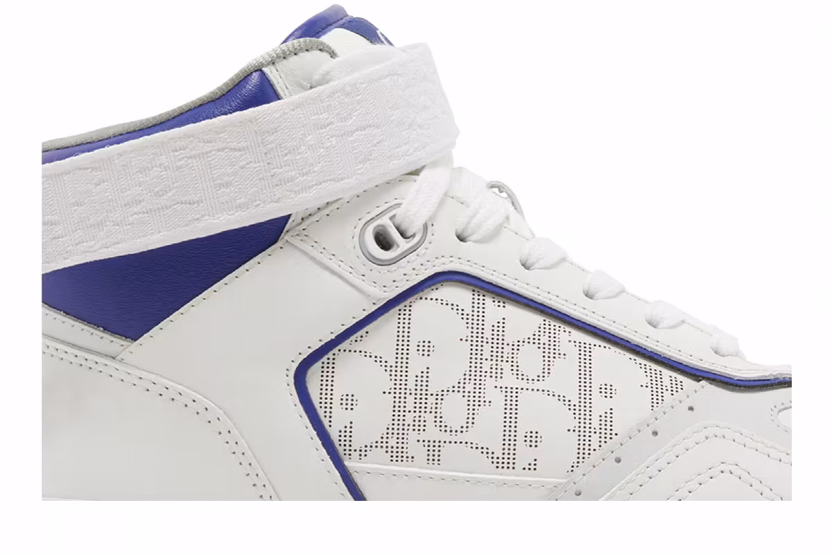 Dior B27 High Dior Oblique - White Purple, view 3