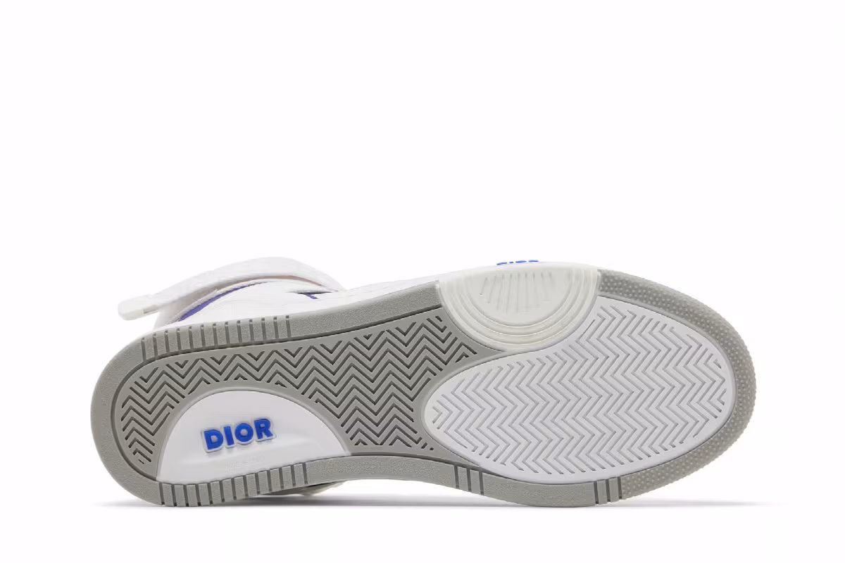 Dior B27 High Dior Oblique - White Purple, view 5