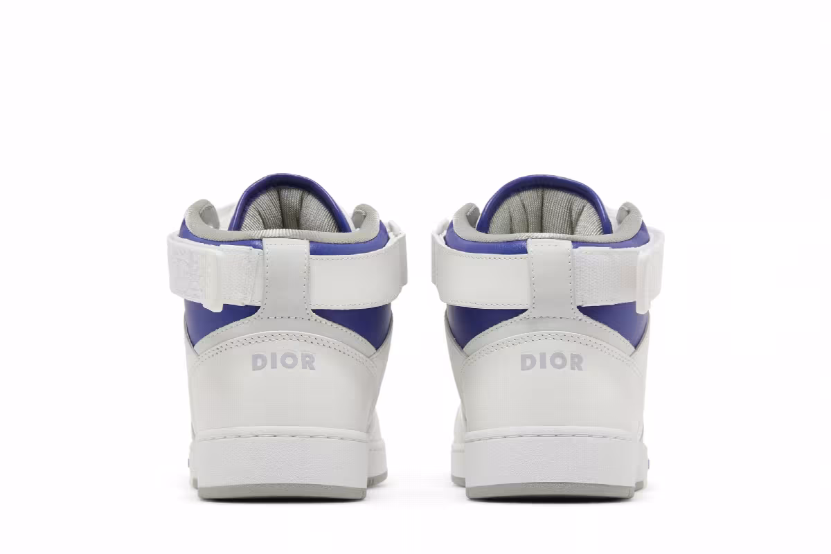 Dior B27 High Dior Oblique - White Purple, view 7