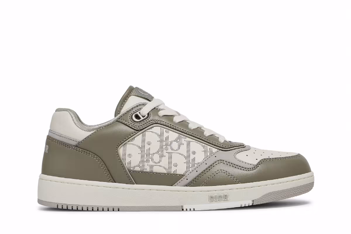 Dior B27 Low Dior Oblique Galaxy - Khaki, view 2