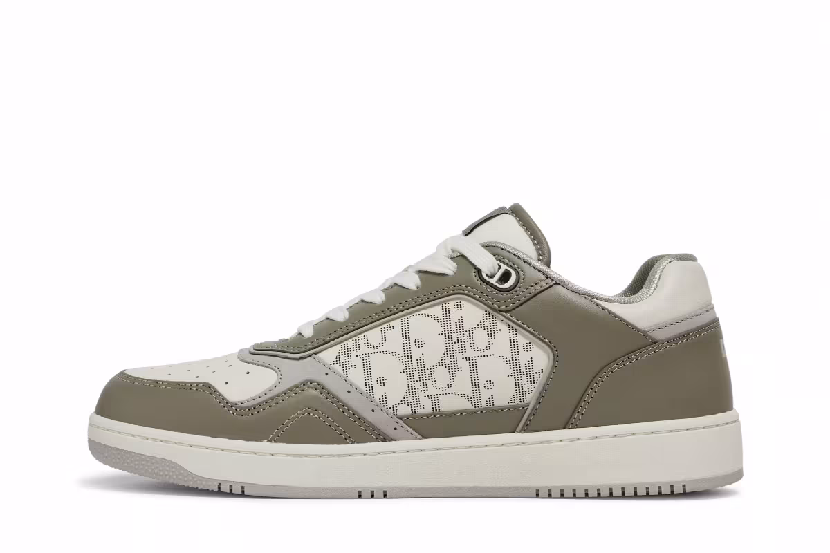Dior B27 Low Dior Oblique Galaxy - Khaki, view 4